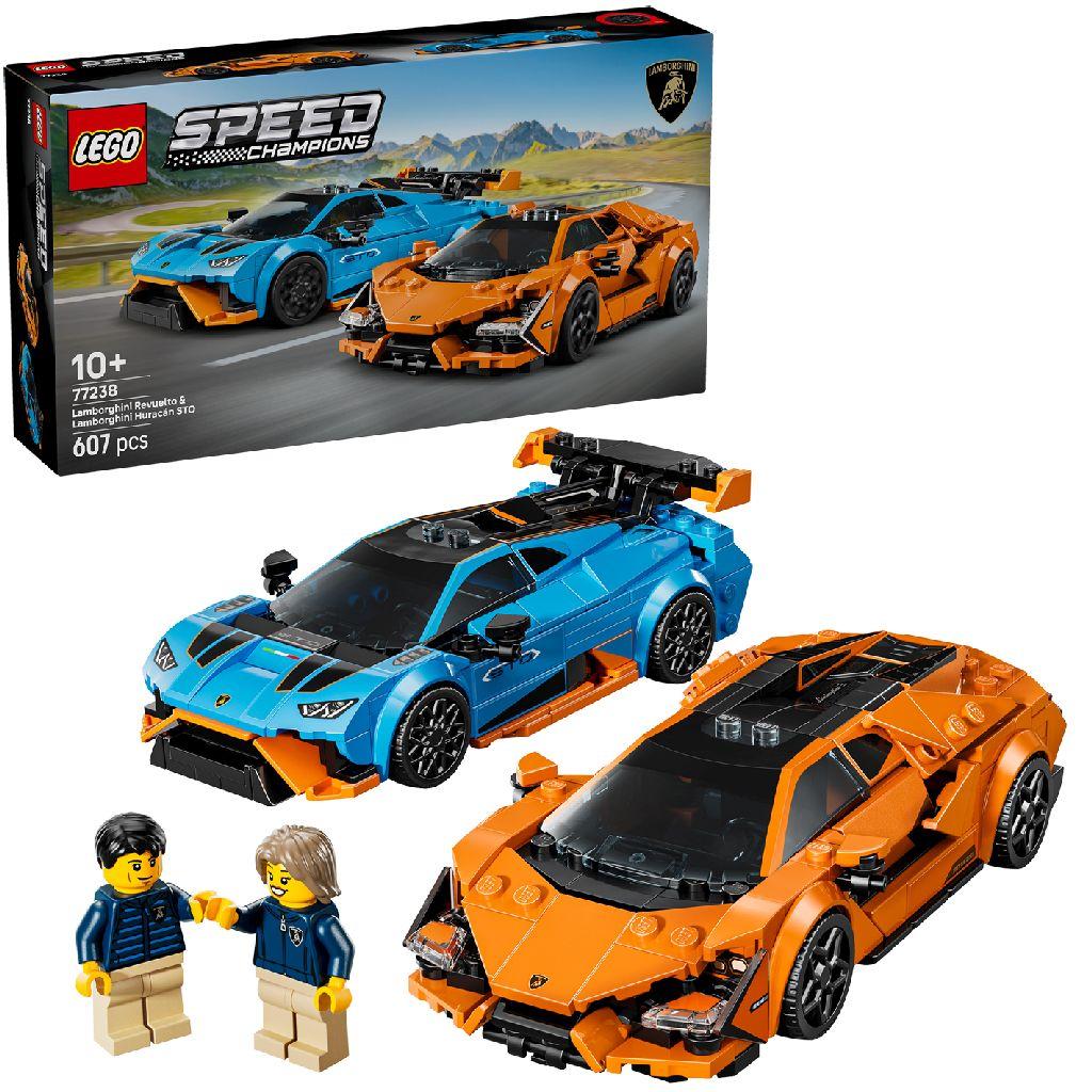 LEGO® Speed Champions Lamborghini Revuelto en Huracán STO - 77238