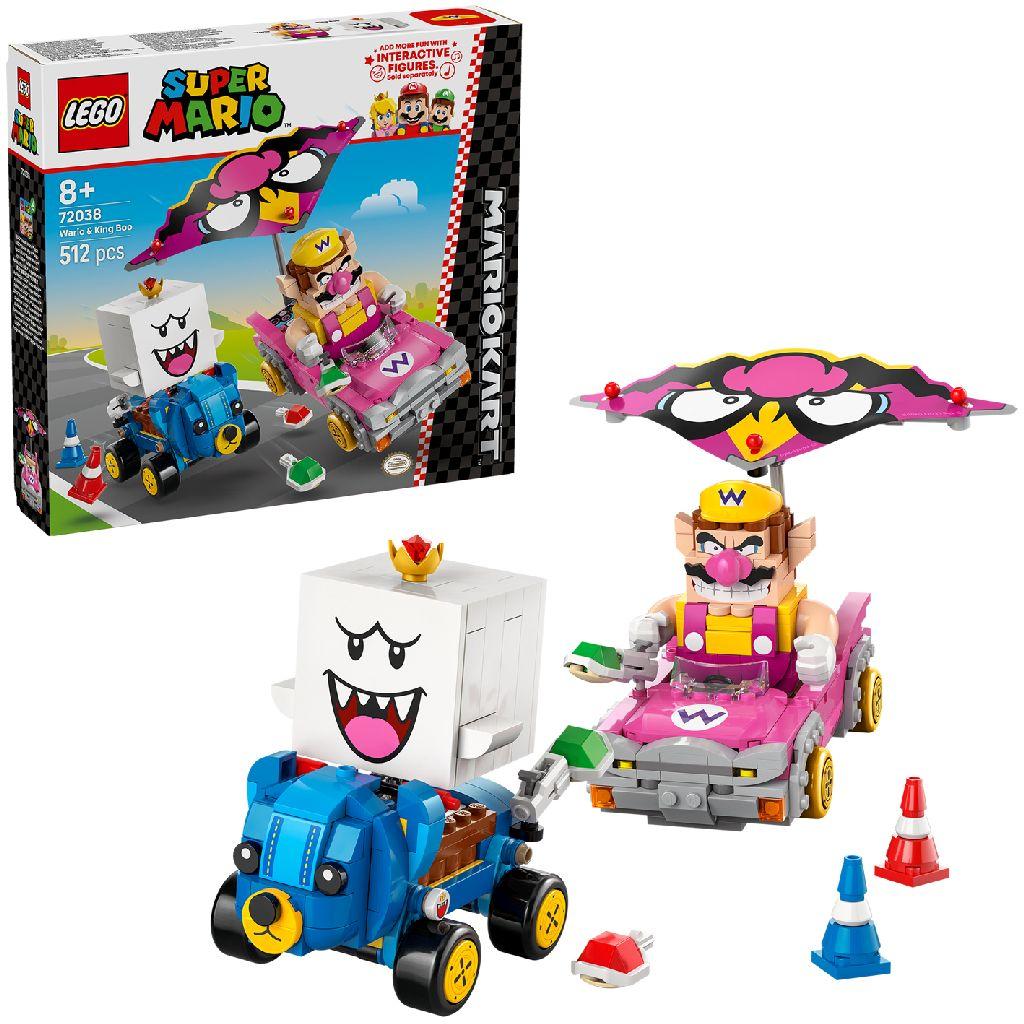 LEGO® Super Mario™: Mario Kart™ – Wario en King Boo - 72038