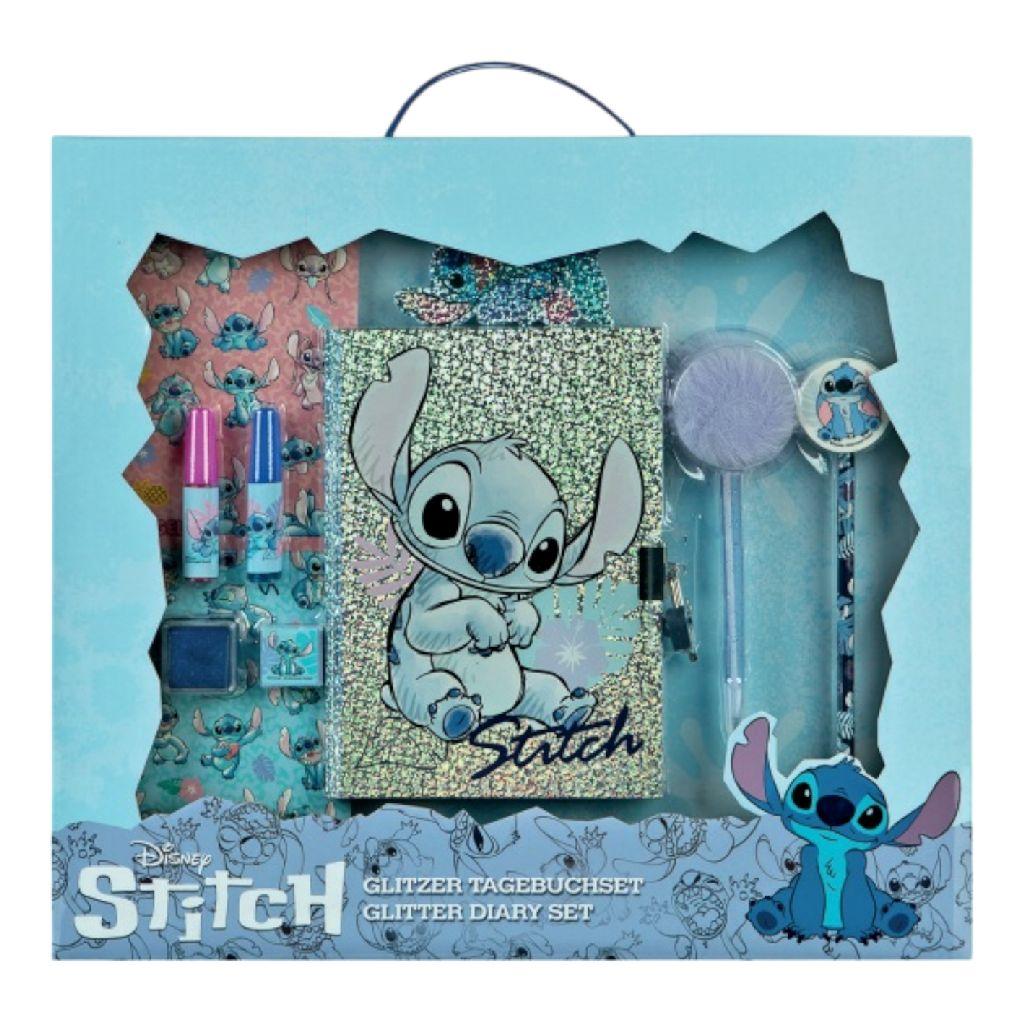 Stitch Glitter Dagboek Set