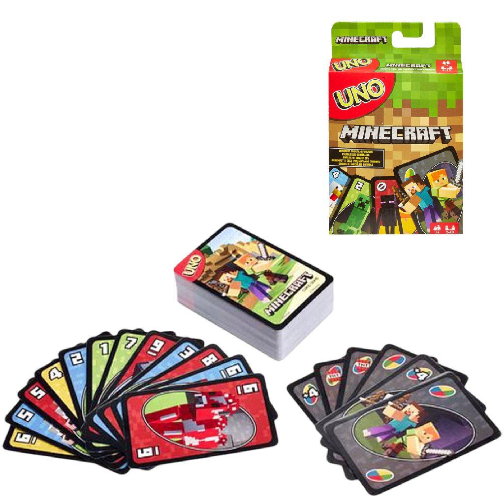 MATTEL Uno Minecraft kaartspel