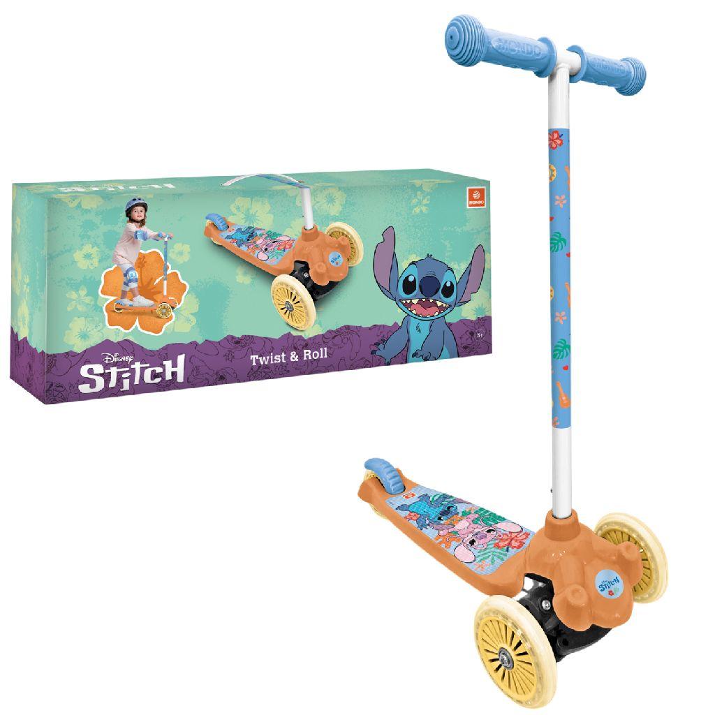 Stitch Scooter Twist And Roll step