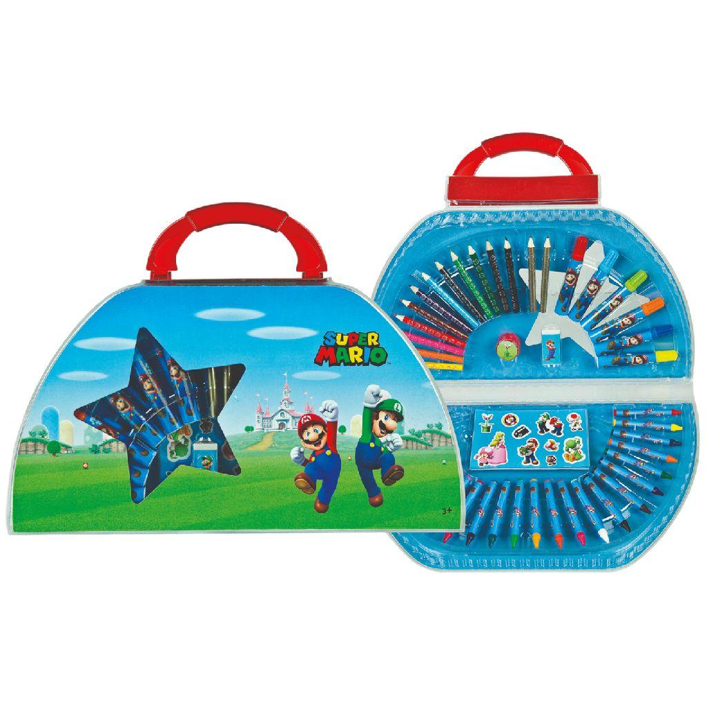  Super Mario Kleurkoffer 51dlg