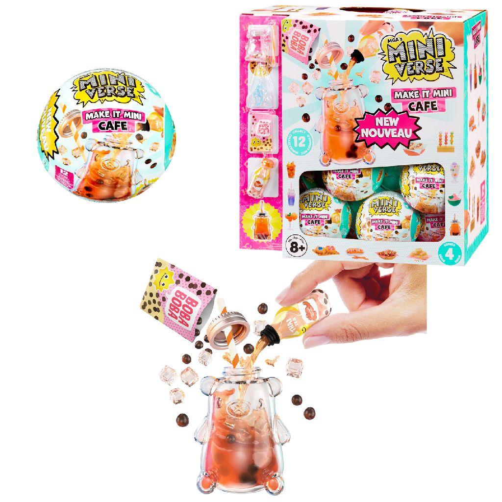 Miniverse - Make It Mini Foods: Café Series 4 - Knutselset