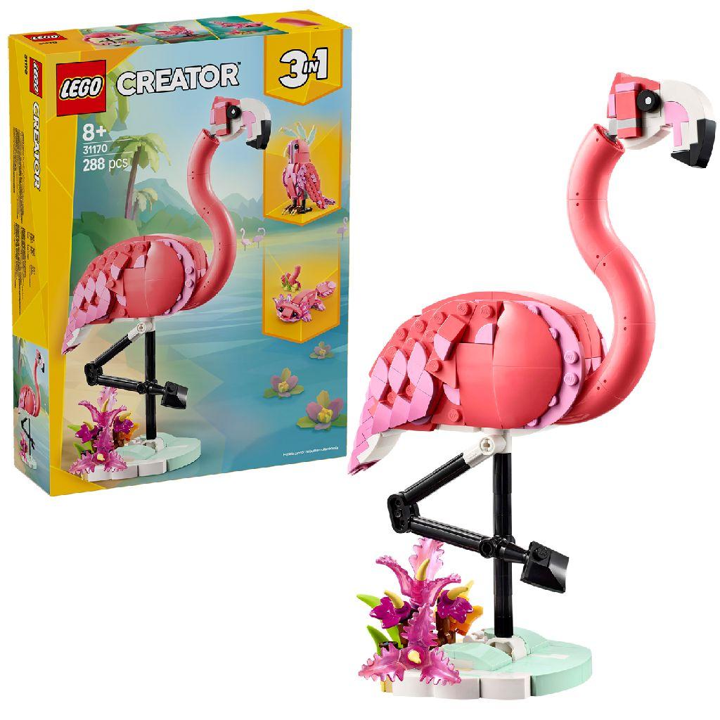 Lego Creator Wilde Dieren Roze Flamingo - 31170