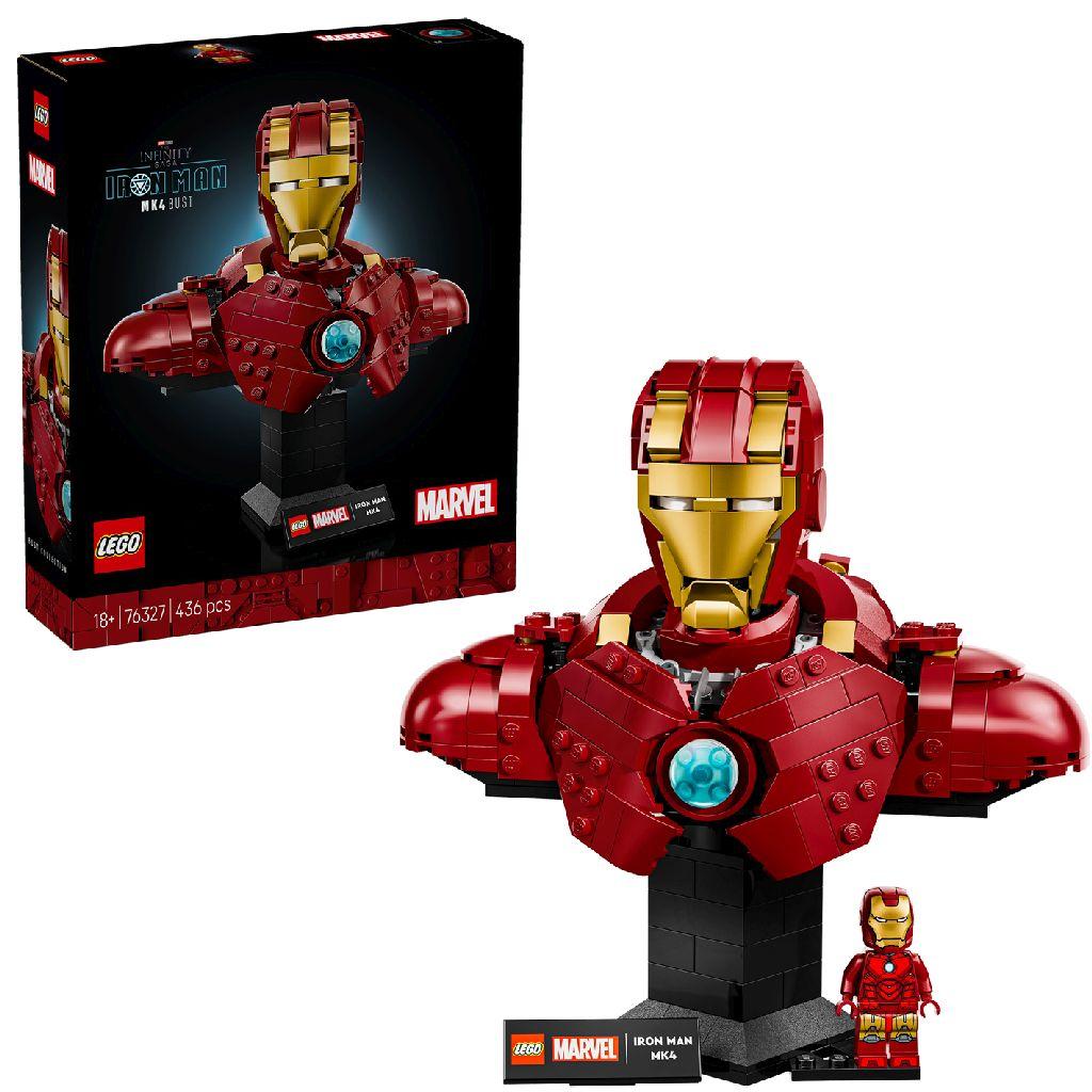 Lego Super Heroes Marvel Iron Man Mk4 Buste - 76327