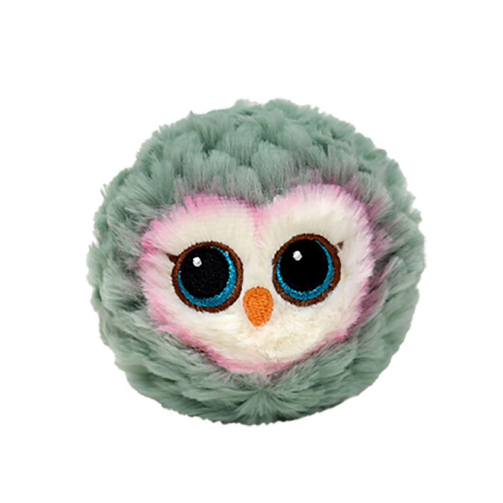 Ty Beanie Bouncers - Feathers Owl Grey