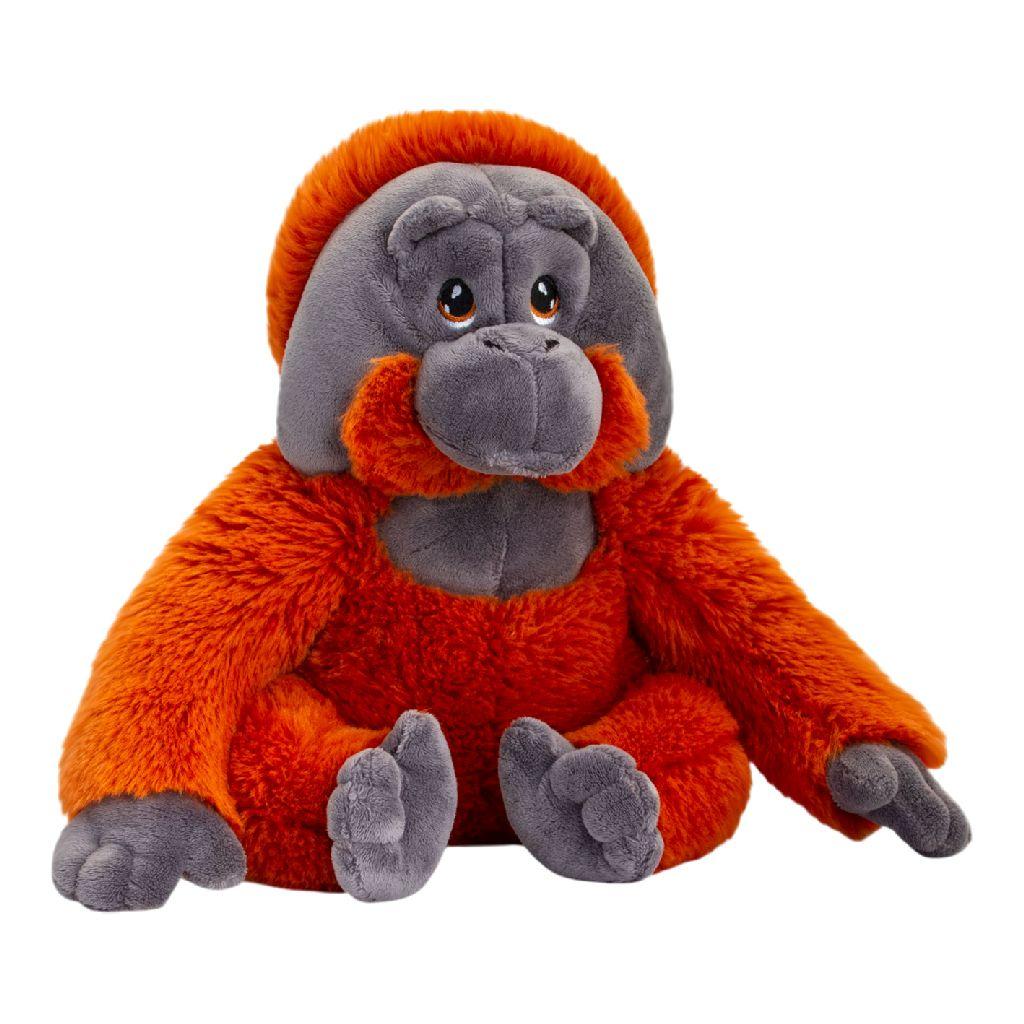 Keel Toys Pluche knuffel Orang Oetan aap/apen - mannetje - 25 cm