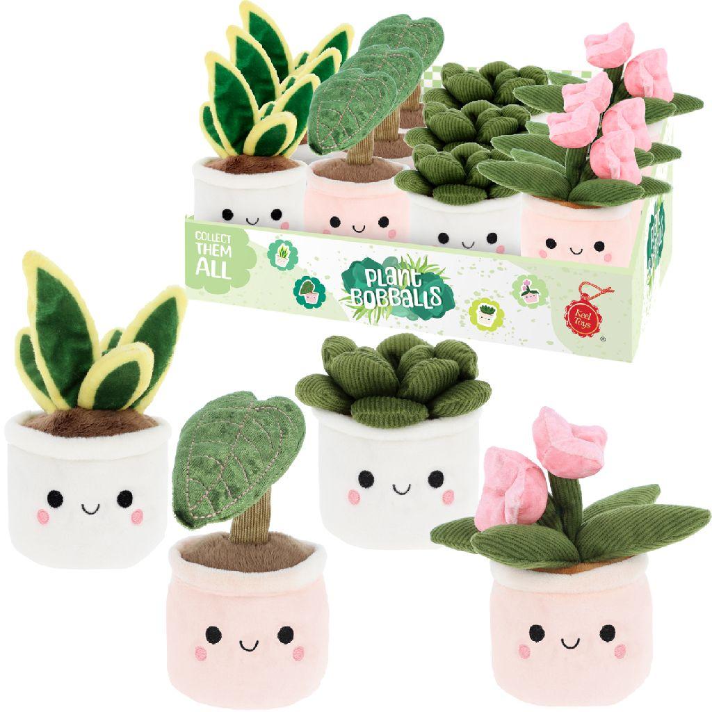 Keel Toys Keeleco Bobballs Plant 12cm 4ass