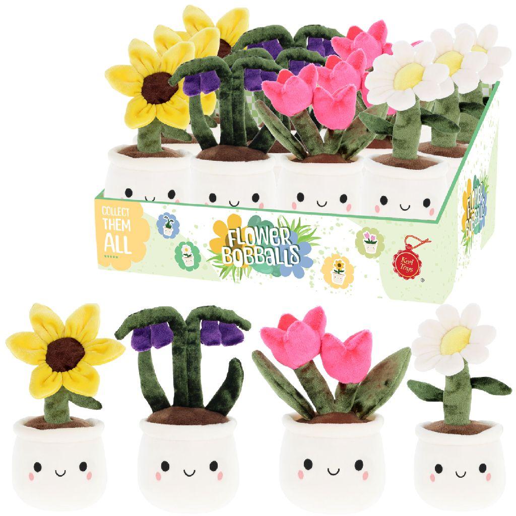 KEEL TOYS Keeleco Bobballs Flower 12cm 4ass