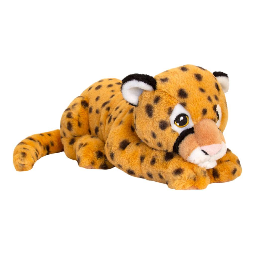 Keel Toys Knuffel Pluche - Liggende Cheetah 45 cm