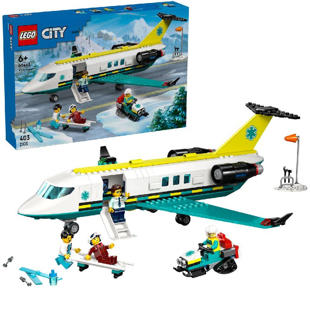 60465 Lego City Ambulancevliegtuig