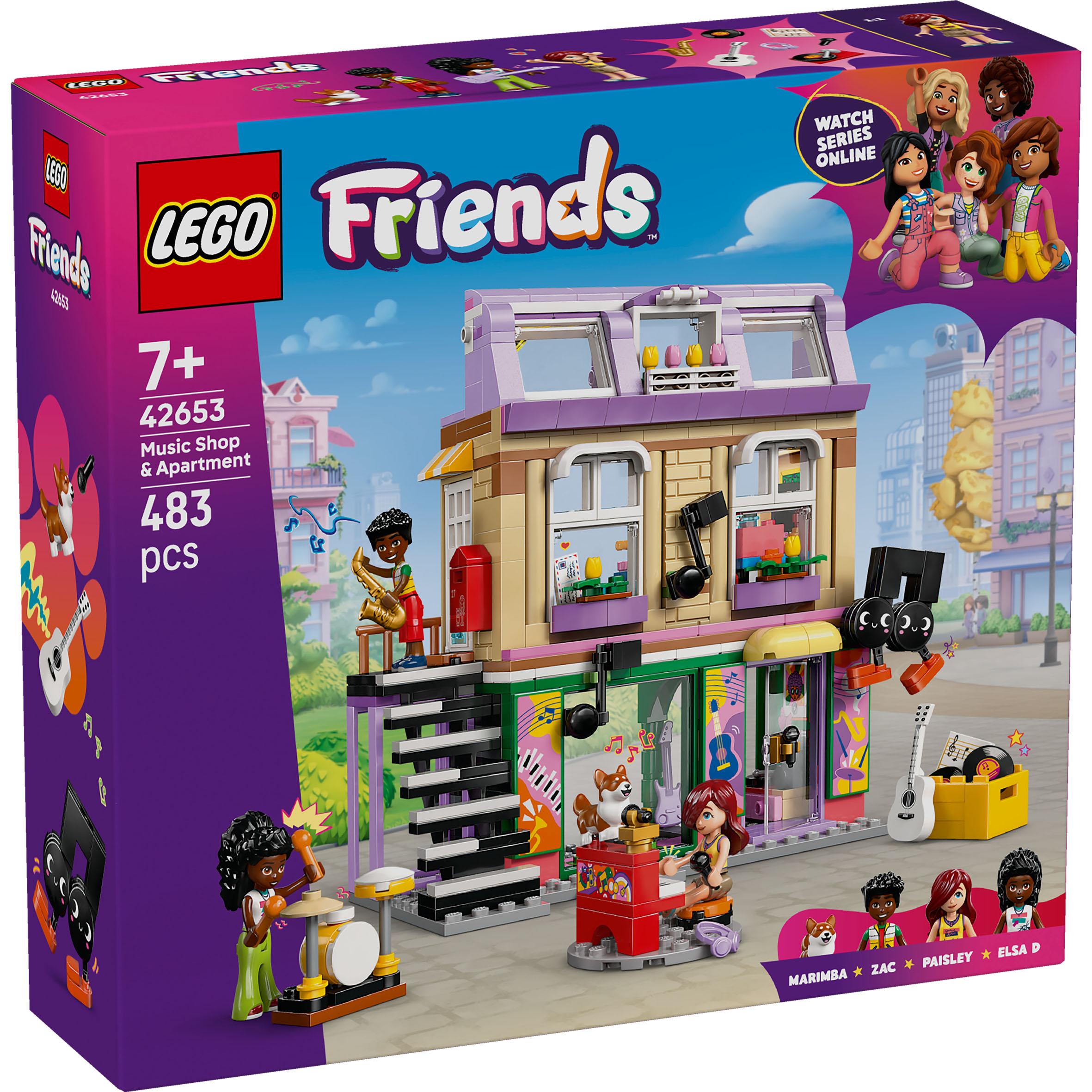 42653 Lego Friends Muziekwinkel En Appartement