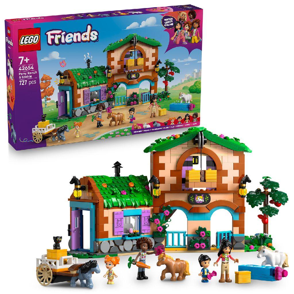 42654 Lego Friends Ponyboerderij En Stal