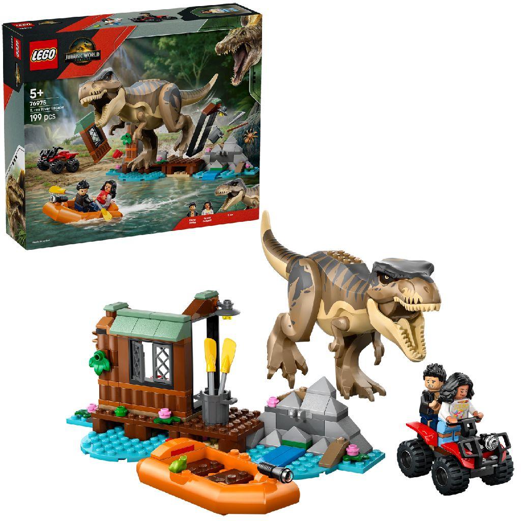 76975 Lego Jurassic World T. Rex Rivierontsnapping