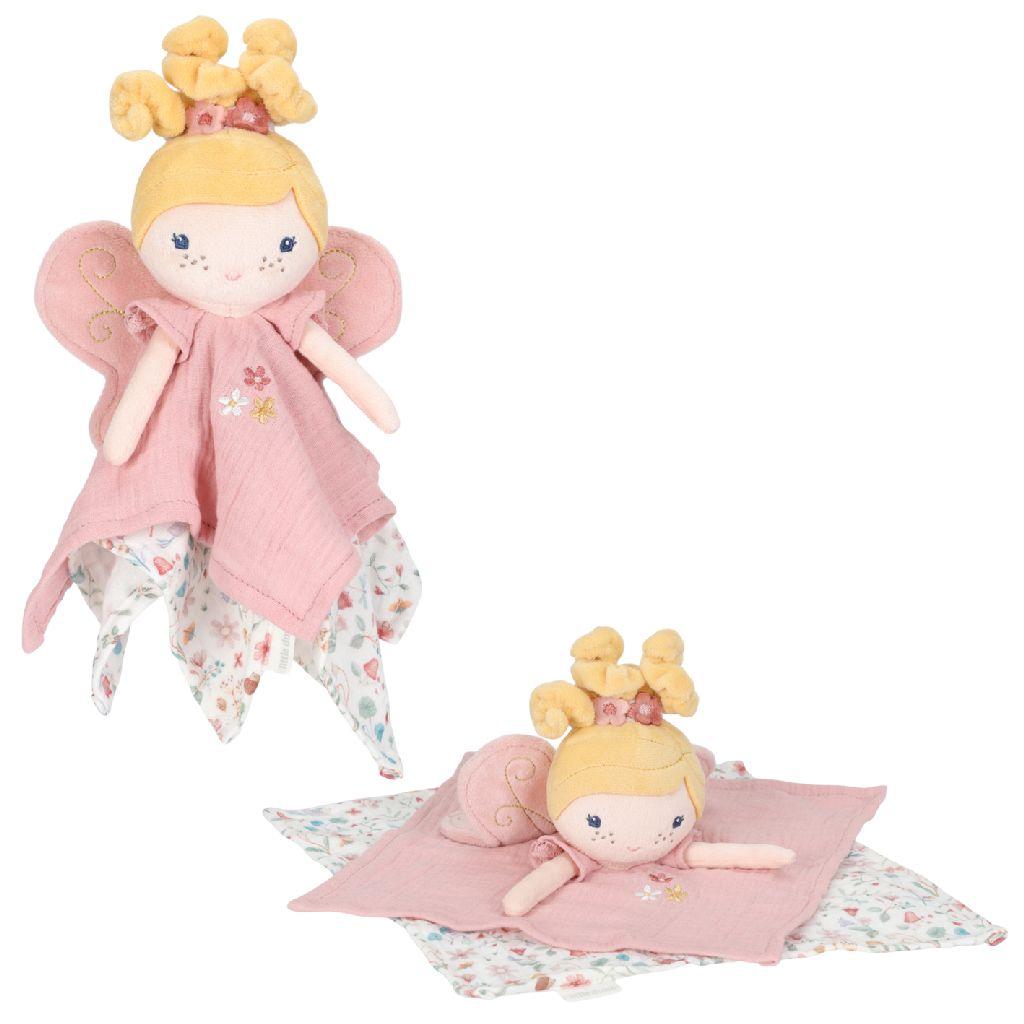 Little Dutch Knuffeldoekje Roze fairy Mila Fairy Garden