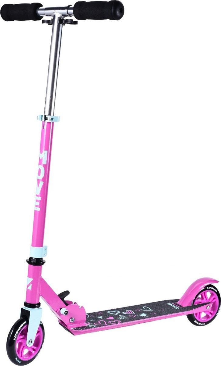 Move 125 Step Scooter Roze Love opvouwbaar