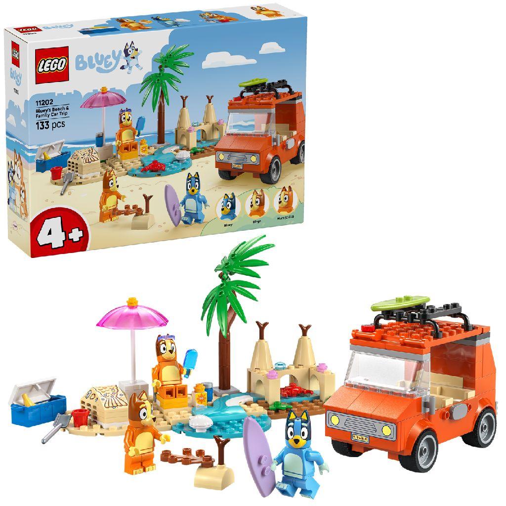 11202 Lego Bluey Autorit Naar Het Strand
