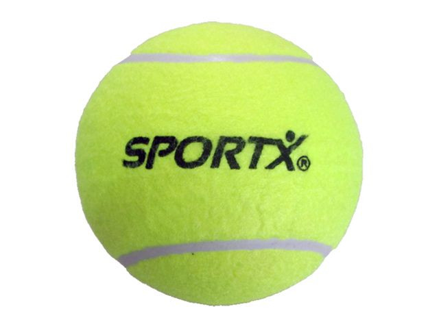 Sportx Jumbo Tennisbal - Ø 13 cm - Geel