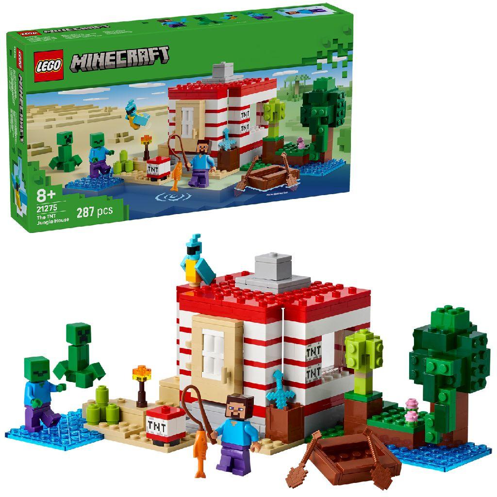 21275 Lego Minecraft het TNT Junglehuis