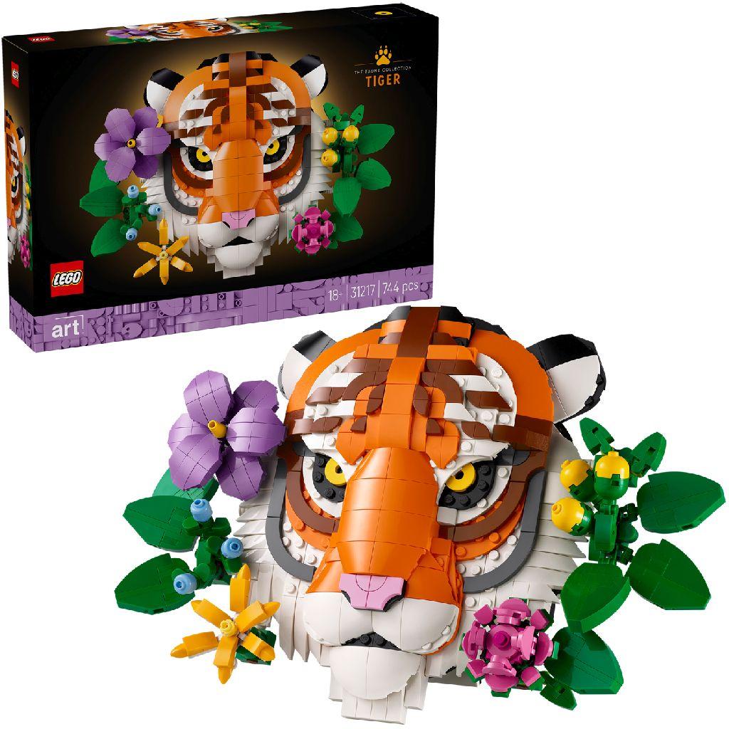 31217 Lego Art De Faunacollectie Tijger