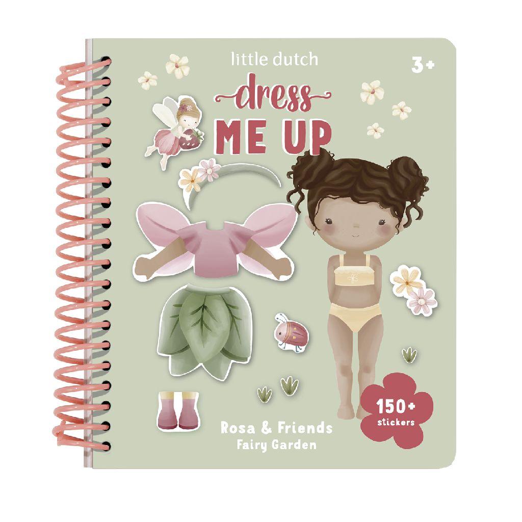 Little Dutch Dress up Stickerboek Rosa Fairy Garden