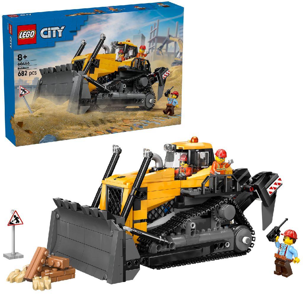 60466 Lego City Gele Bulldozer