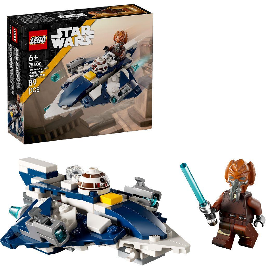 75400 Lego Starwars Plo Koons Jedi Starfighter Microfighter