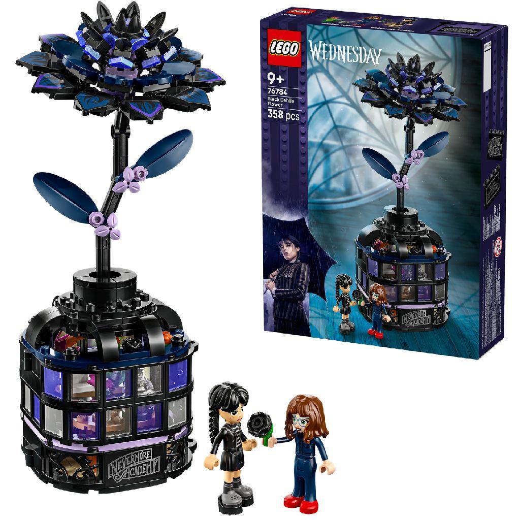 76784 Lego Wednesday Zwarte Dahlia
