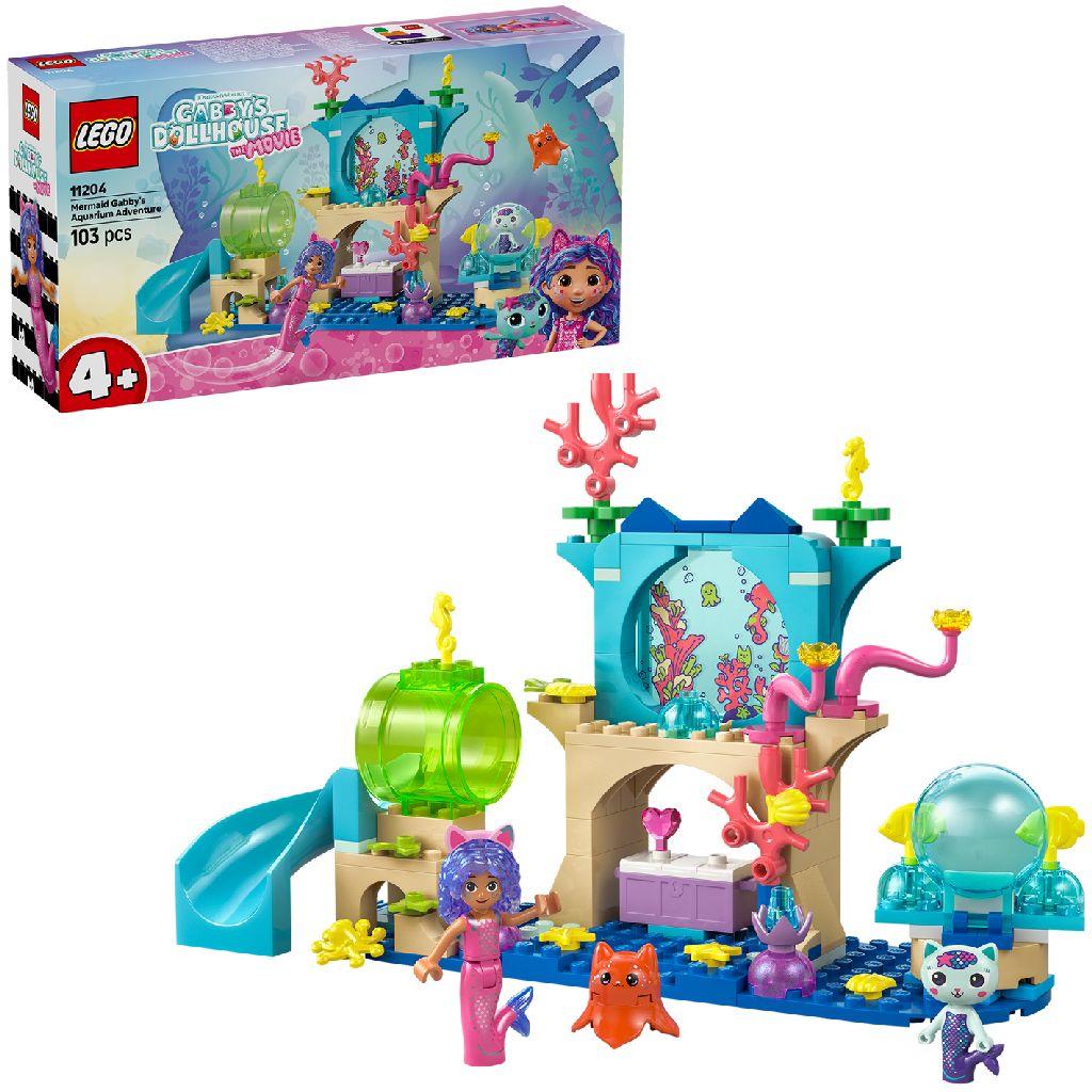 11204 Lego Gabby's Dollhouse Zeemeermin Aquarium