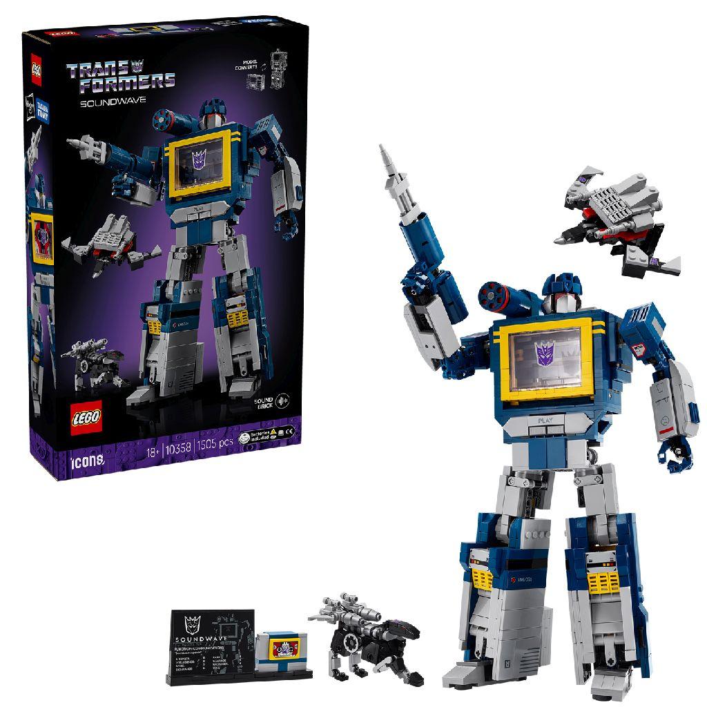 10358 Lego Icons Transformers Soundwave