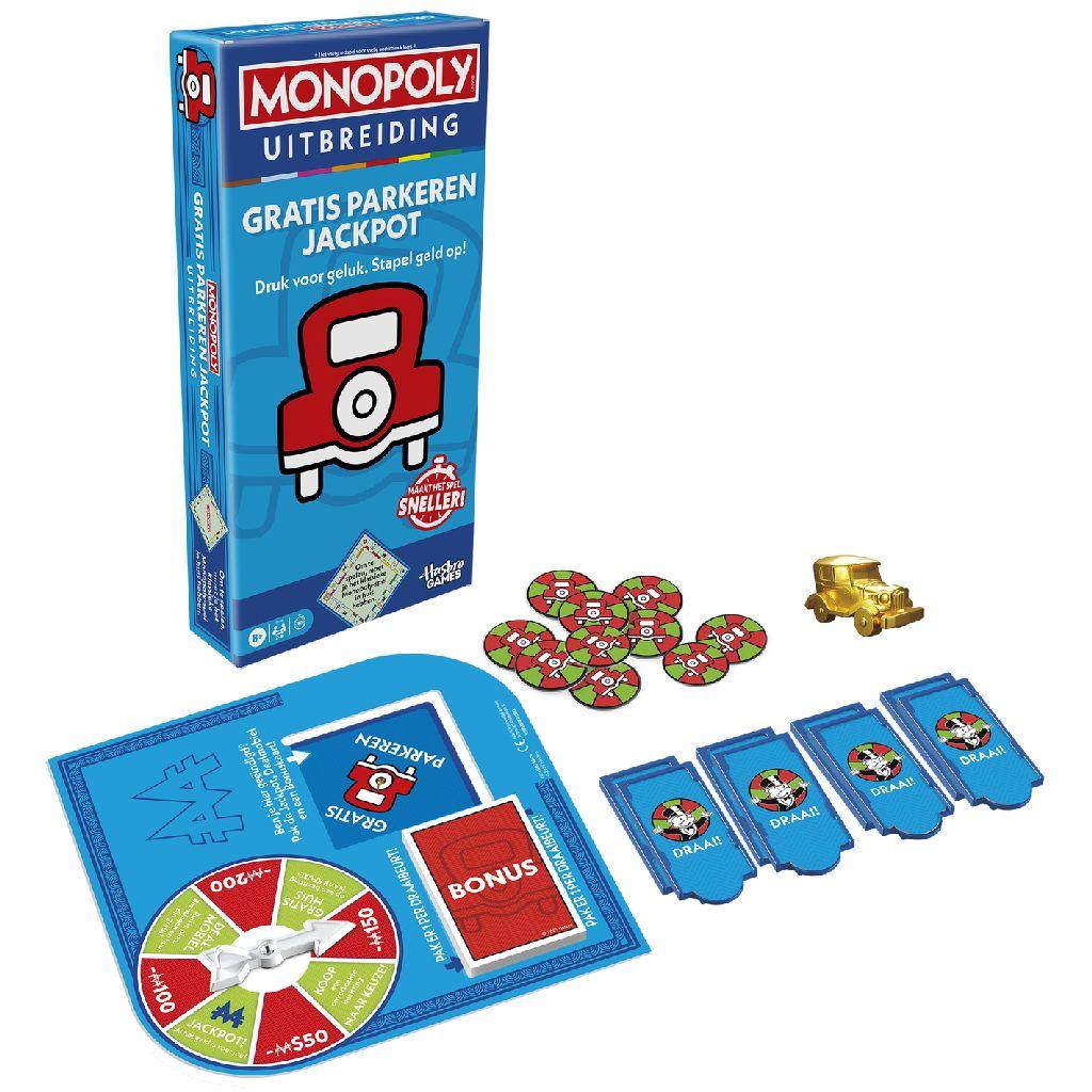 Monopoly Gratis Parkeren Jackpot - Uitbreiding voor Monopoly - Gezelschapsspel