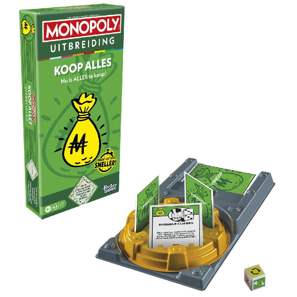 Monopoly Koop alles - Uitbreiding voor Monopoly - Gezelschapsspel