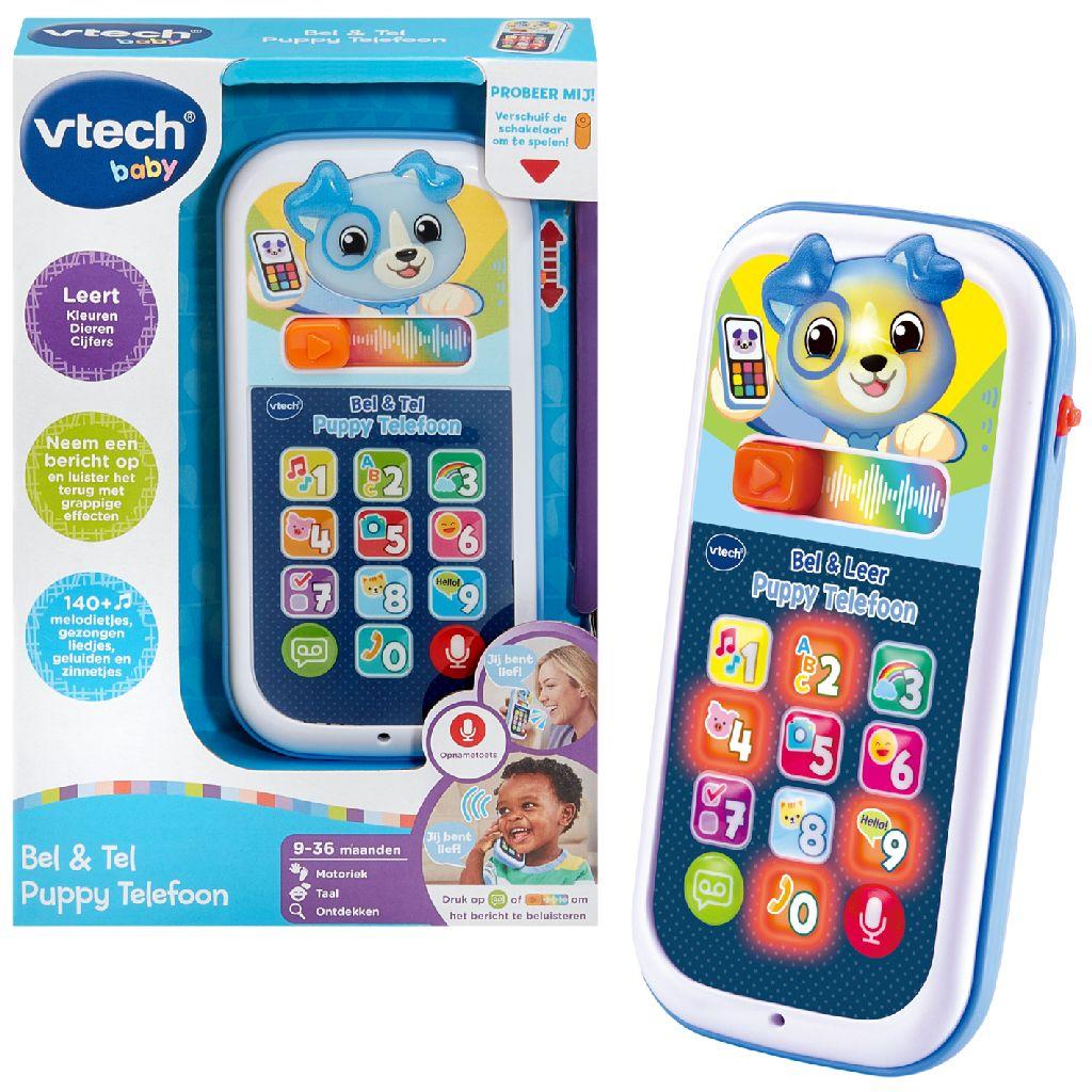 Vtech Baby Bel En Leer Puppy Telefoon