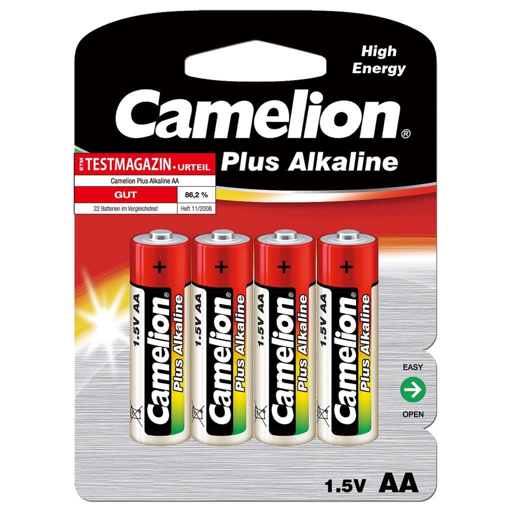 Penlite Camelion Alkaline AA Batterijen (4stuks)