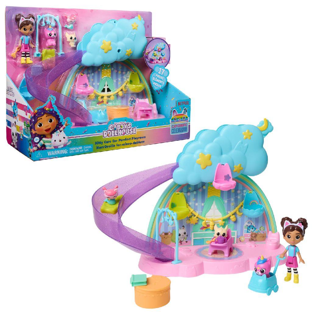  Gabby's Dollhouse Kittendagverblijf Speelset