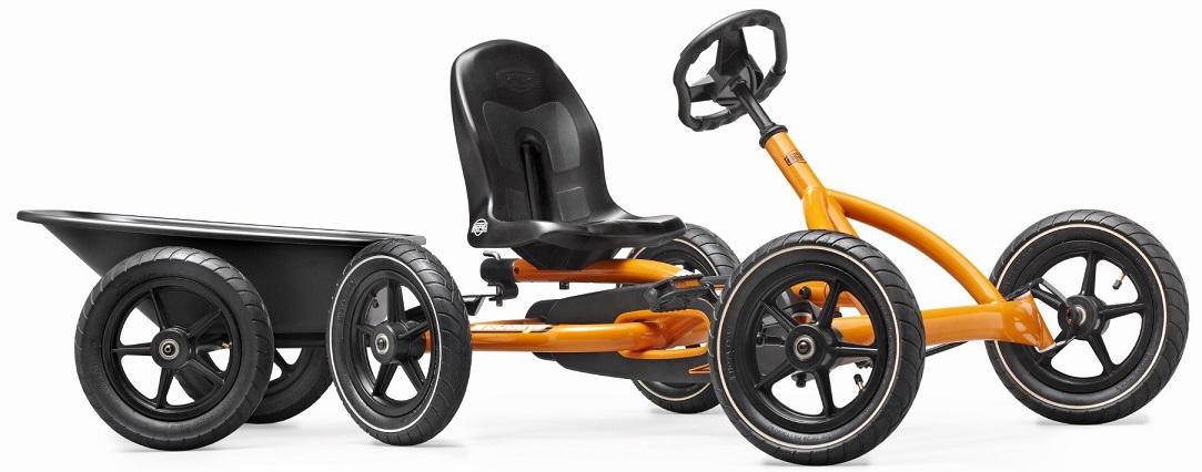 BERG Skelter Junior Buddy Orange met Aanhanger en Trekhaak