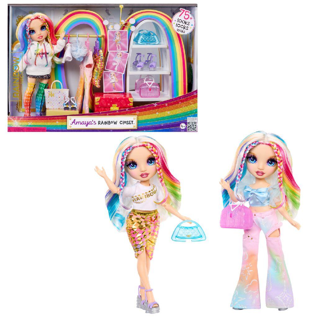  Rainbow High Amaya's Rainbow Closet Playset