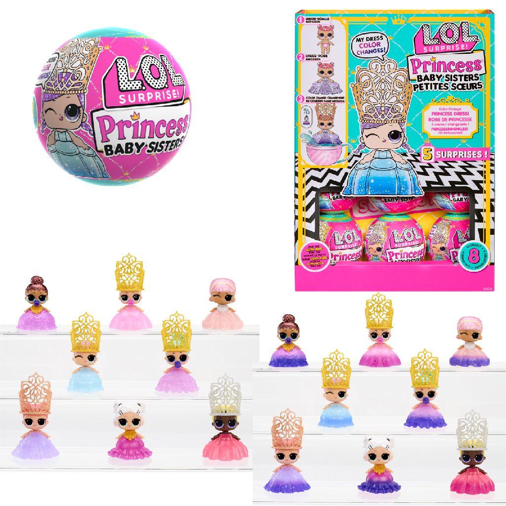 LOL Lol Surprise Princess Baby Sisters Ass. Disp.