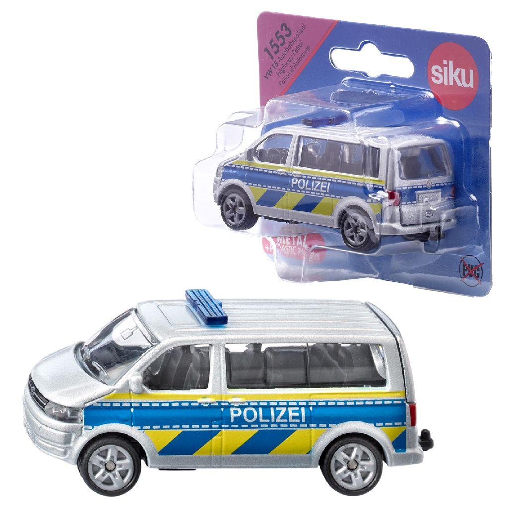 Siku 1553 Vw T5 Snelwegpolitie