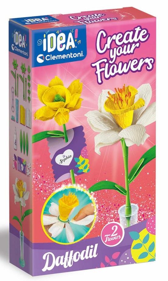 Clementoni iDea - Geurende bloemen maken - Narcis (2 stuks in verpakking)