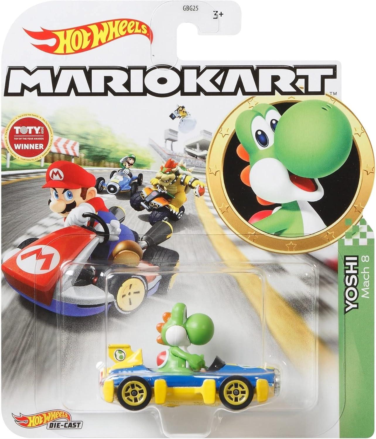 Model DieCast KART Yoshi Circuit Special van Super Mario Yoshi - schaal 1:64
