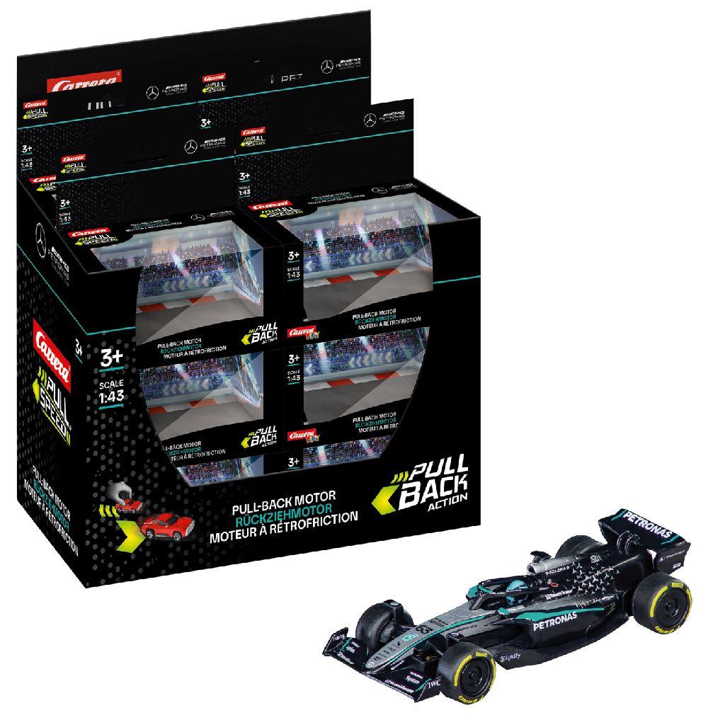 Raceauto Carrera Mercedes George Russel No 63 1:43 Prijs per stuk