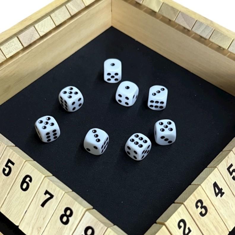 Shut the Box - Bamboe Dobbelspel voor 1-4 Spelers | webshop
