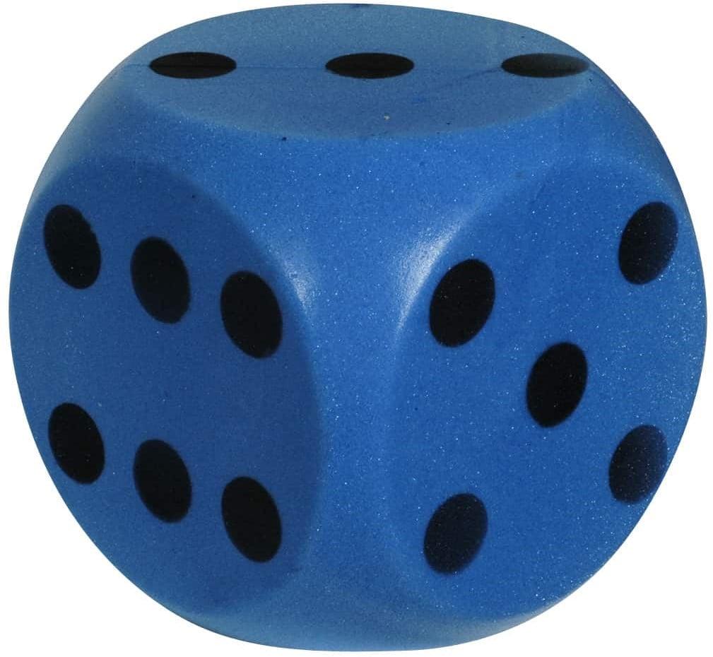Grote Dobbelsteen 15 cm (Blauw)