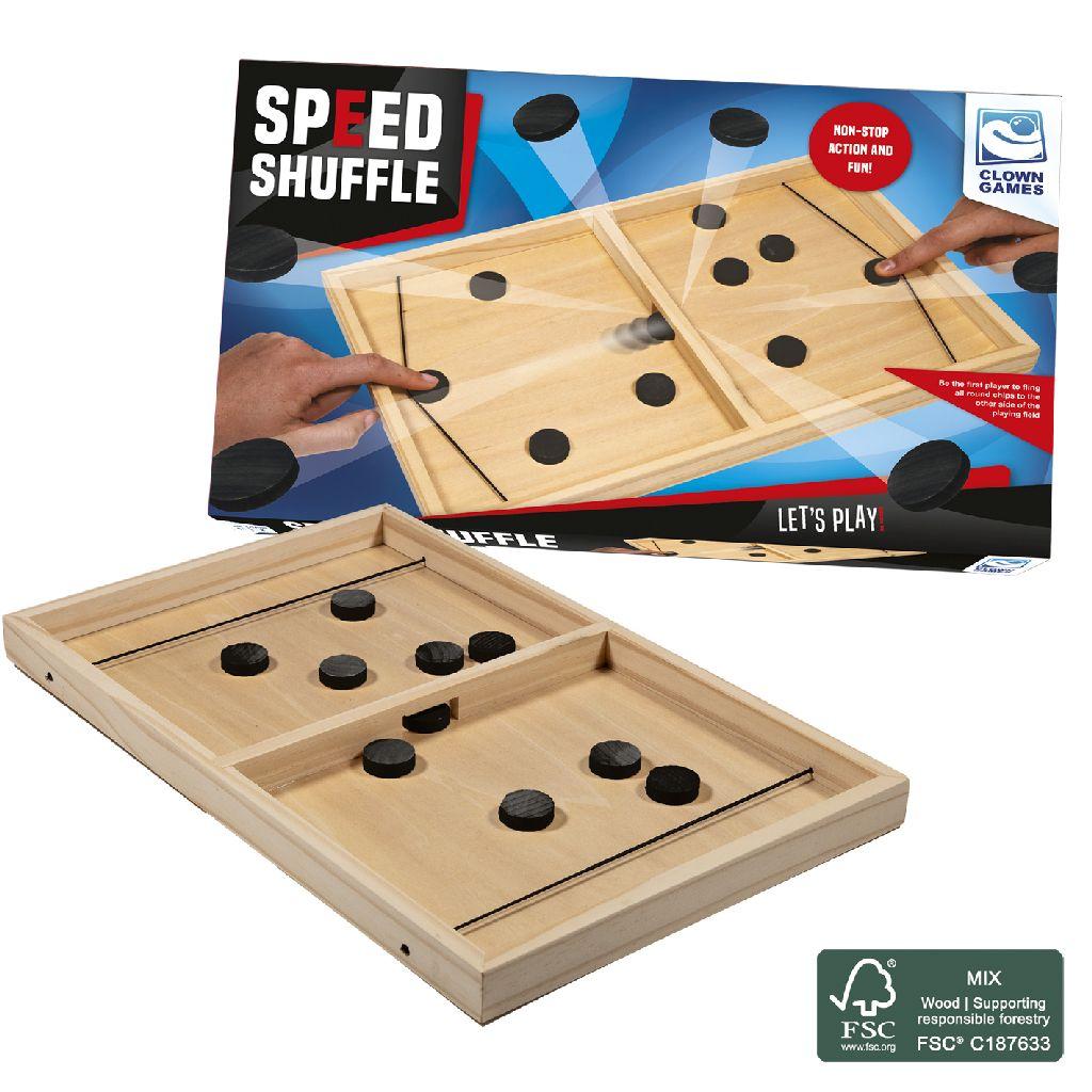 Clown Games Speed Shuffle - Sling Puck - FSC Hout
