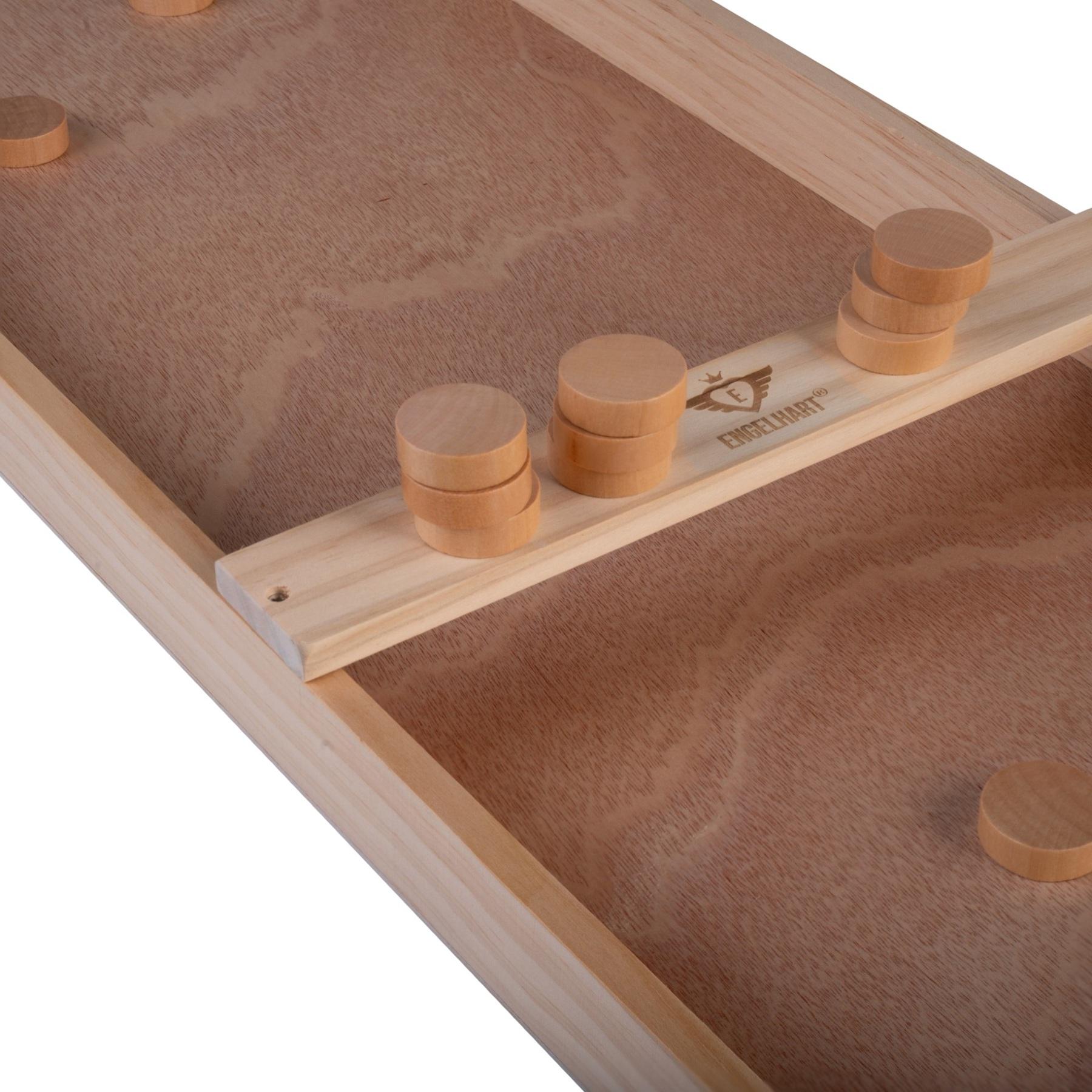 Goki jeu de société Solitaire 20 cm bois brun foncé - Jeux