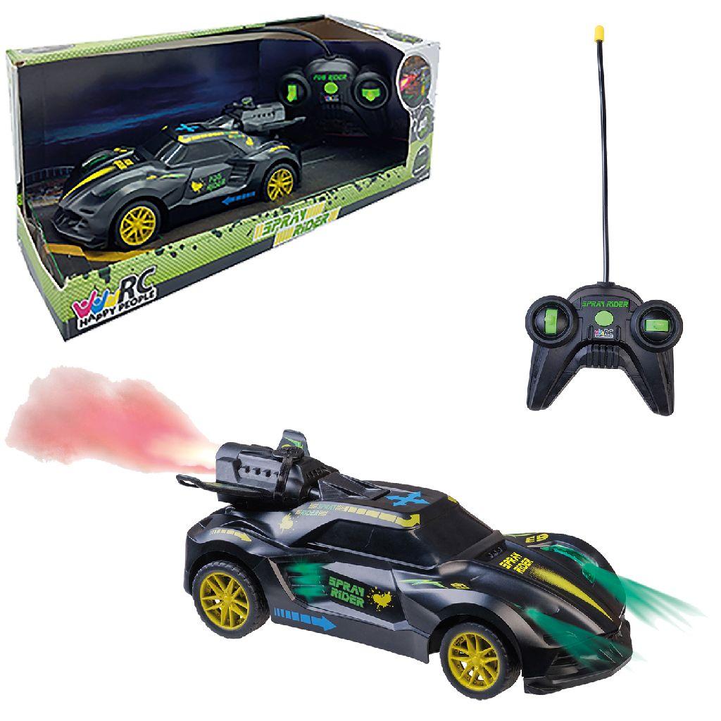 Happy People RC Auto Spray Rider met Licht en Spray - 19 cm