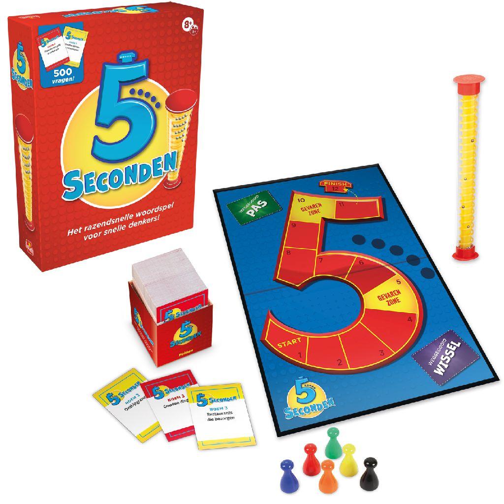 Goliath 5 Seconds Seconden - Partyspel - Kaartspel - Raadspel - Familiespel