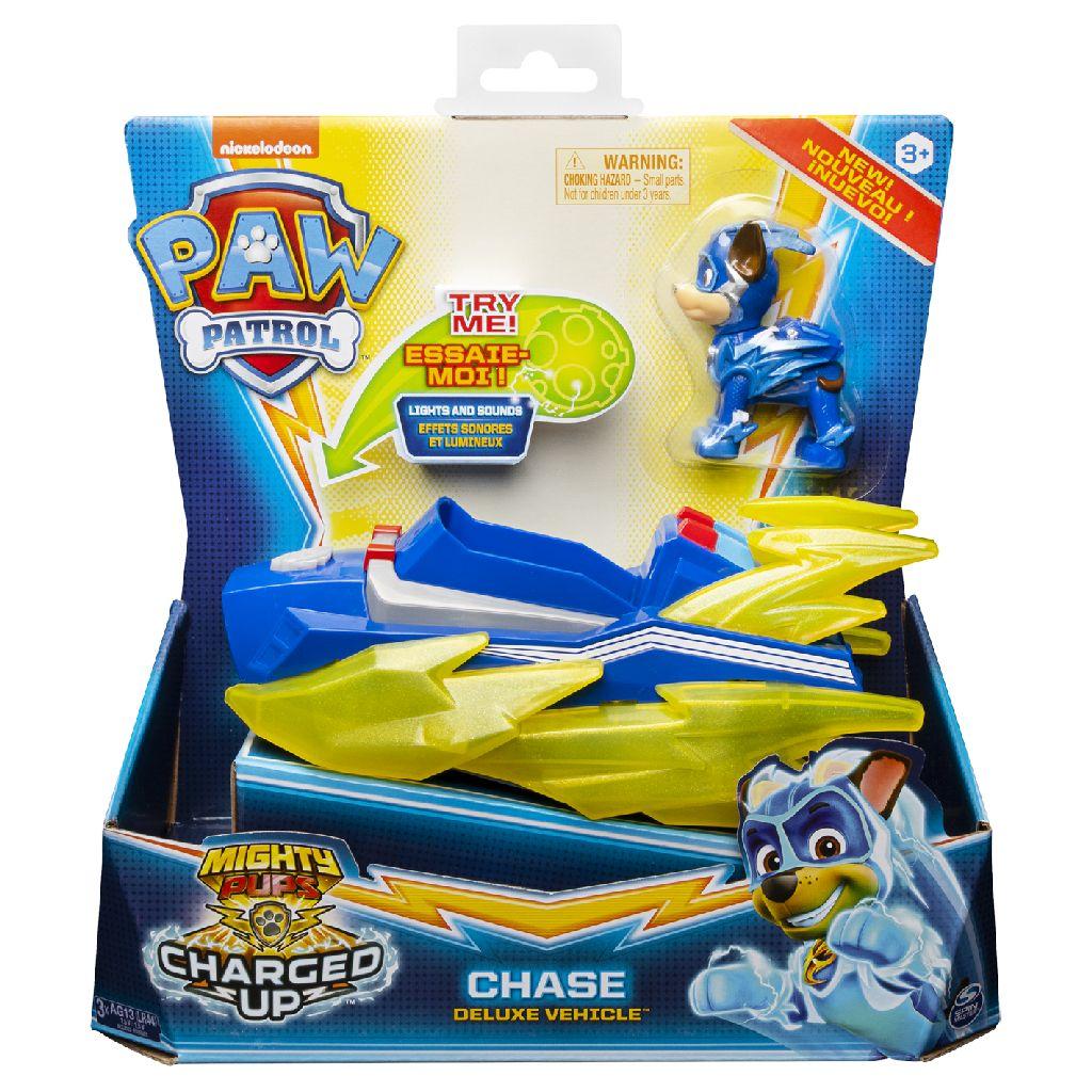 Paw Patrol Mighty Pups Themed Vehicle Chase
