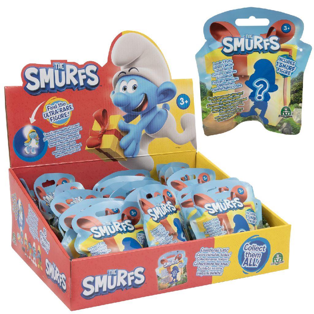 De Smurfen, 1 beeldje 5.5 cm, 12 verzamelmodellen, Willekeurig patroon (prijs per stuk)